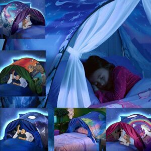 kidsbaron dream tent safe and cozy private kids cave fort reading