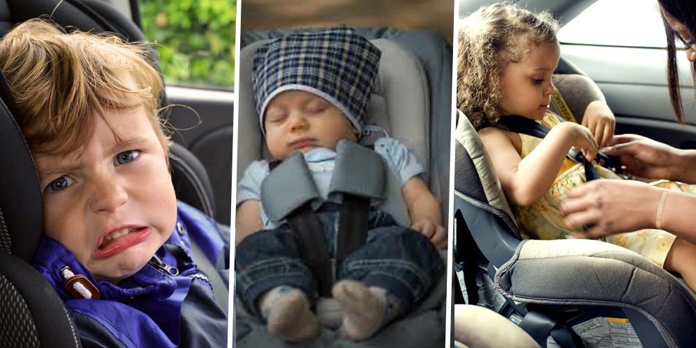sièges d'auto sécuritaires pour les enfants