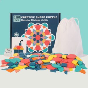 rompecabezas de madera de formas creativas juguete educativo aumentar la concentración atención habilidades cognitivas
