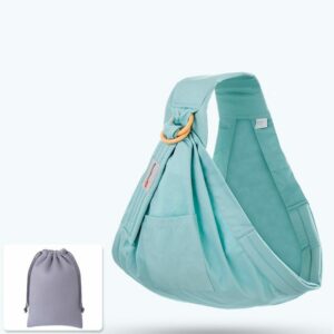 Porte-b&eacute;b&eacute; en anneau de coton<span> - </span>Vert