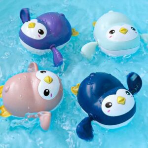 swimmiong paddling bath toy animales hora del baño niños pequeños