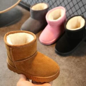bottes d'hiver pour enfants tout-petits enfants fourrure confort et style