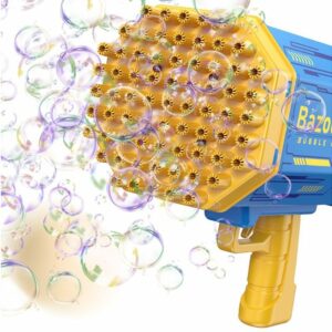 pistola de jabón de burbujas bazooka 69 agujeros