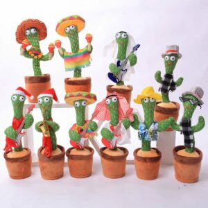 the dancing cactus 120 chansons dance voice repeat glow