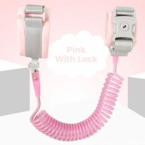 child leash safety harness pink