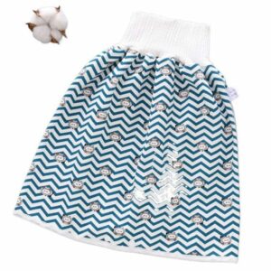 falda pañal impermeable para niños y niñas