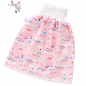 falda pañal impermeable para niños y niñas