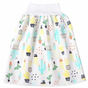 falda pañal impermeable para niños y niñas