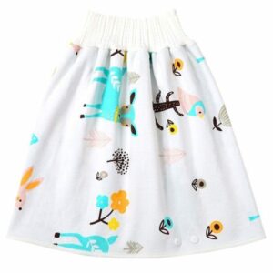 falda pañal impermeable para niños y niñas