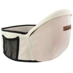 baby hip carrier for mom and dad beige