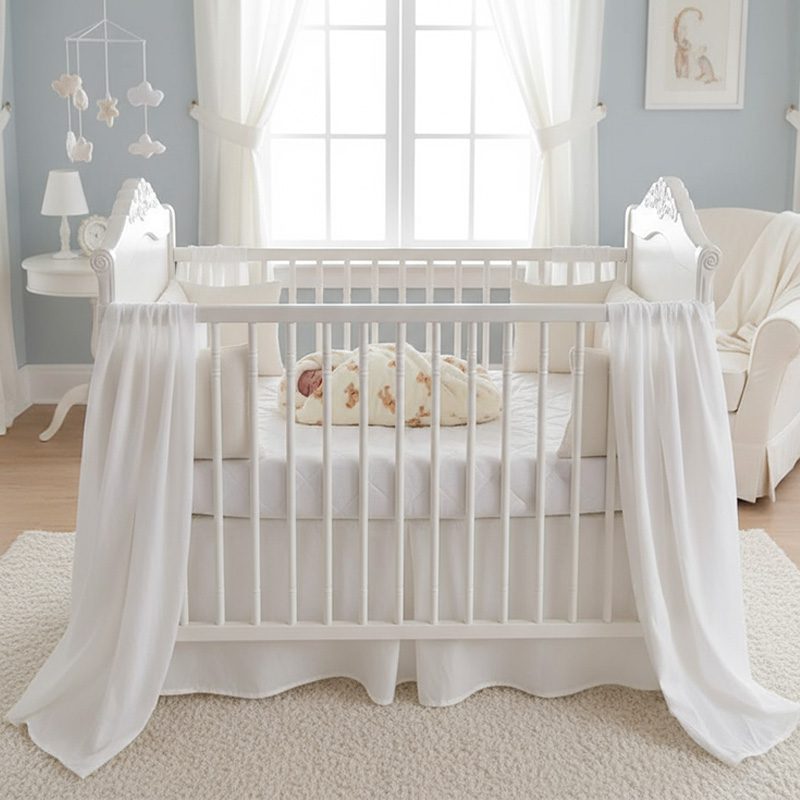 cuddlecloud_blanket_beige_bear_crib2 winter fllece baby blanket bear crib blanket