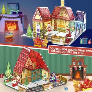 tuiles magnétiques sets de noël