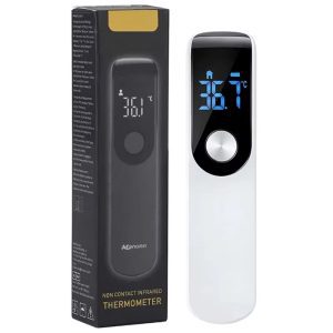 No-Touch Thermometer for Adults and Kids, Accurate Digital Baby Thermometer black