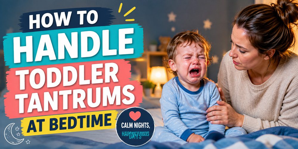 how to handle toddler tantrums at bedtime guide for parents