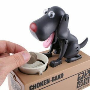 Hucha del perro más bonito del mundo<span> - </span>Banjo (negro)