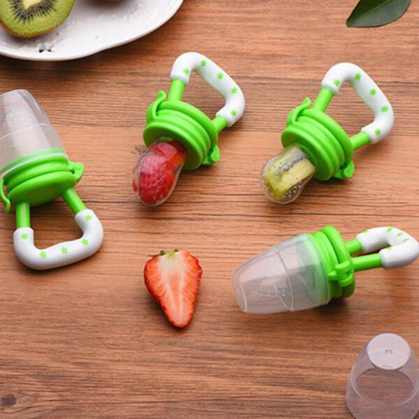 Big Fruit Pacifier In Blue Color To Provide Fresh Fruit To Children main image 0