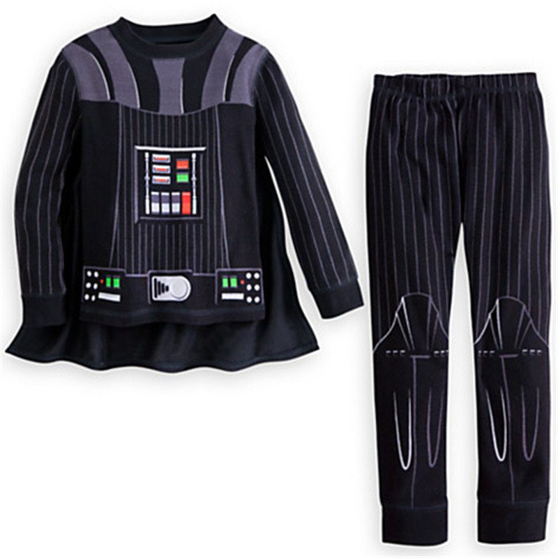 Darth vader traje de superhéroe pijama disfraz de halloween