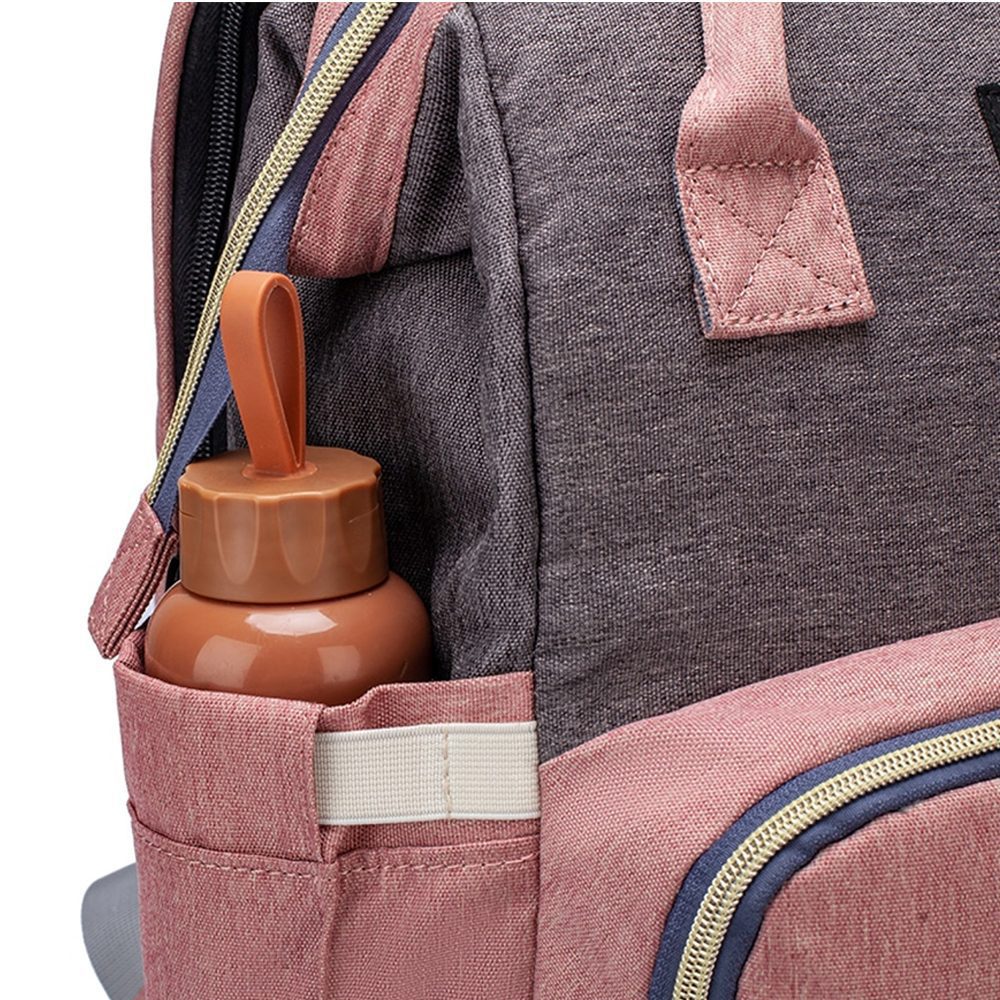 kidsbaron_worlds_best_diaper_bag_outside_pocket kidsbaron world's best diaper bag mommy bag nappy bag icon features