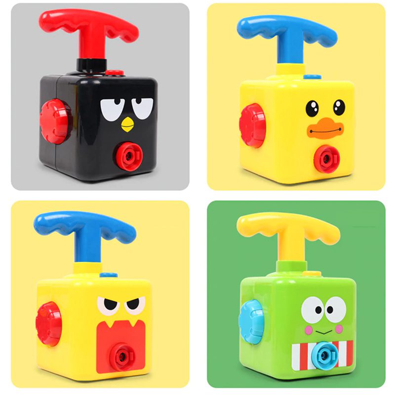 power balloon launcher toy balloon powered car rocket astronaut complete set