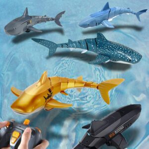 remote control shark rc roboshark bath toy pool toy