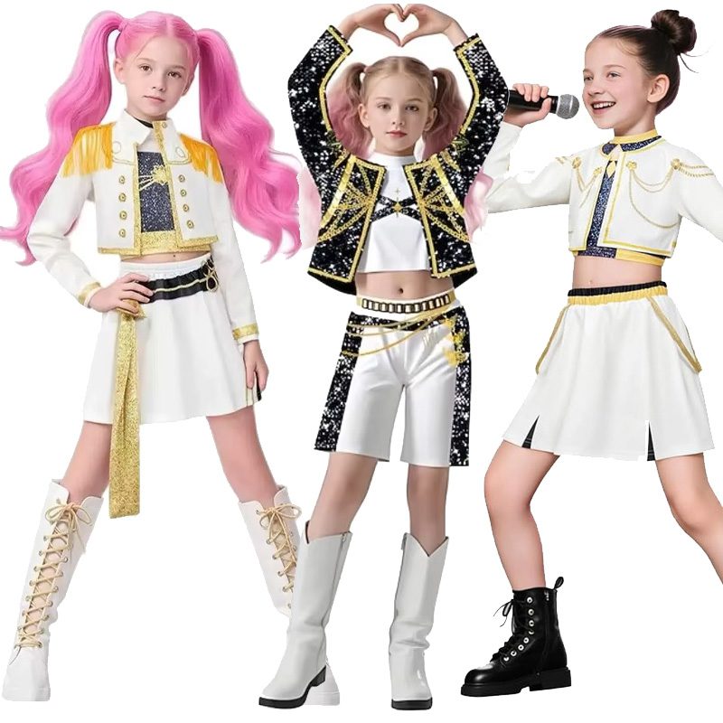 KPop Demon Hunters Golden Costumes Collection