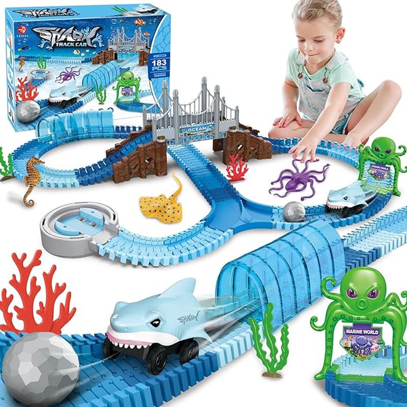 Ocean Shark Race Track